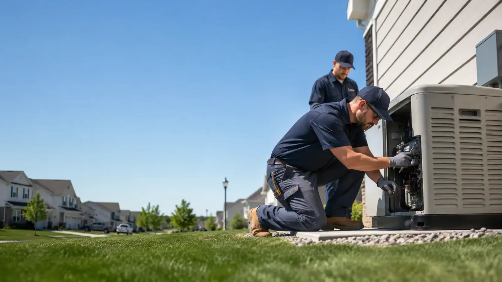 Generator Installation in Denmark, ME